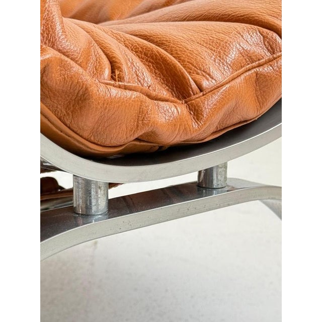 Cognac Leather Highback Ari Armchairs by Arne Norell, Denmark, 1960s, Set of 2 For Sale - Image 12 of 15