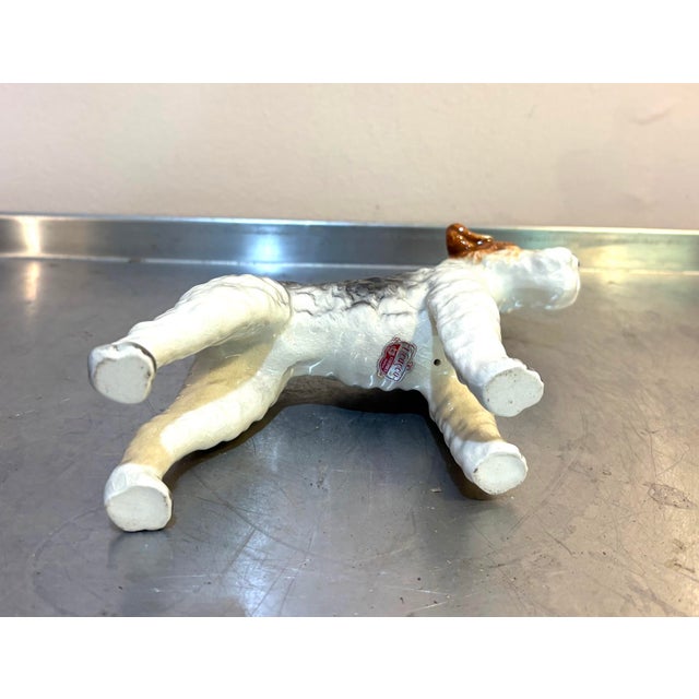 Ceramic Airedale Terrier Figurine For Sale - Image 6 of 6