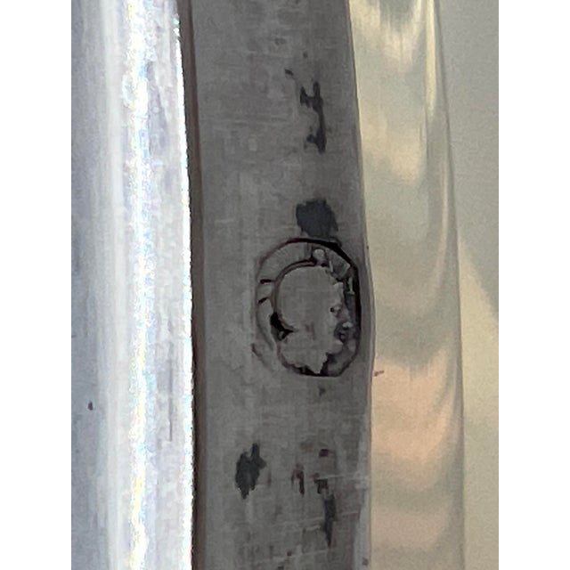 Vintage Art Deco Set in Opalescent Glass and Sterling Silver, 1930, Set of 5 For Sale - Image 9 of 12