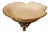 Mid 20th Century Porcelain Shell Dish on Stand For Sale