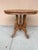 Victorian Eastlake Antique Victorian Table Porcelain Wheels 1800's For Sale - Image 3 of 6