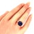 Contemporary Tiffany & Co. Paloma Picasso Sugar Stacks Sodalite Sterling Silver Ring For Sale - Image 3 of 9