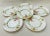 Light Pink Exquisite Set of Minton Bone China Small Plates - Lorraine Pattern, C. 1925 For Sale - Image 8 of 9