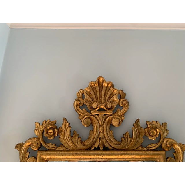 Antique Ornate Carved Wood Mirror, Continental, Giltwood, Wall Mirror. Registered in England, excellent condition and can...