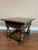 Antique English Side End Table Small Square Carved Oak Jacobean Revival C1910 For Sale - Image 13 of 18
