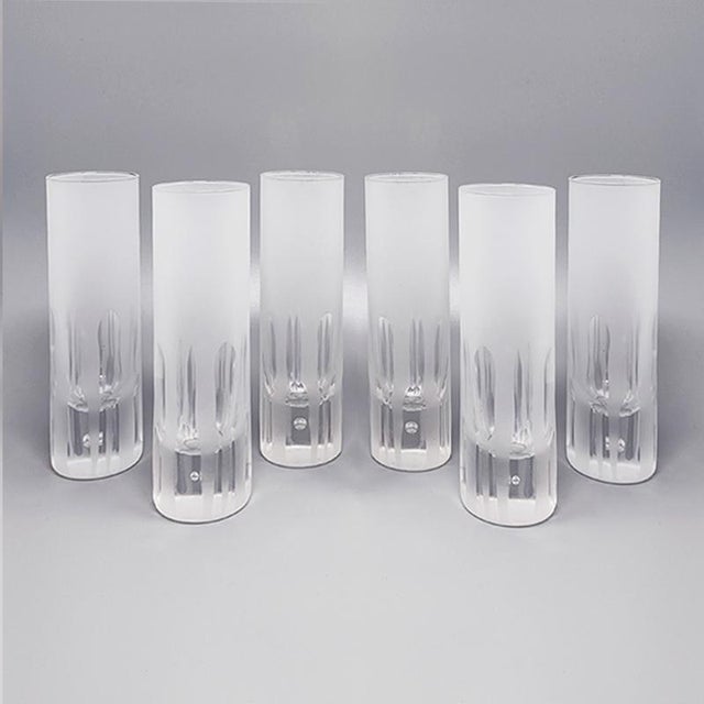 Ice Bucket from Kristal, Italy, 1960, Set of 7 For Sale - Image 6 of 11