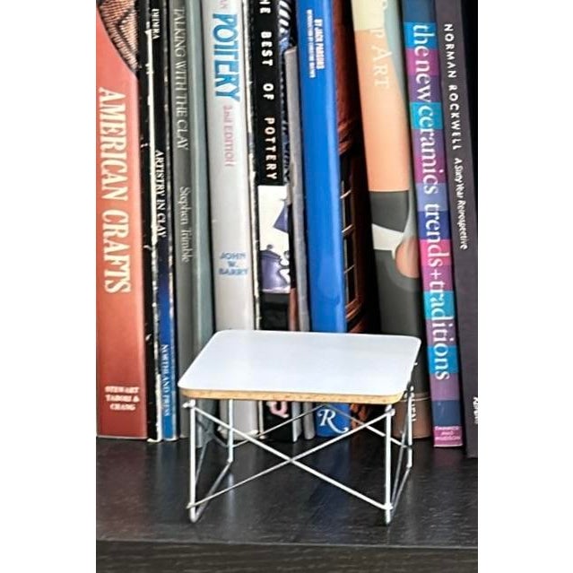Authentic Vintage Herman Miller Promotional Miniatures - Set of 2 - MCM Models - Eames LTR Table and Noguchi Coffee Table For Sale - Image 15 of 18