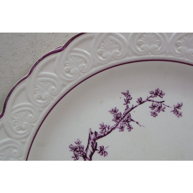 Wedgwood Antique Wedgwood Etruria England Mennecy 5283 Dinner Serving Plates 9" - Set of 11 For Sale - Image 4 of 14