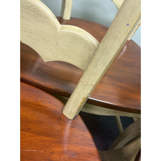 Late 20th Century Hooker Furniture Ladderback Dining Chairs - Set of 8 For Sale - Image 12 of 12