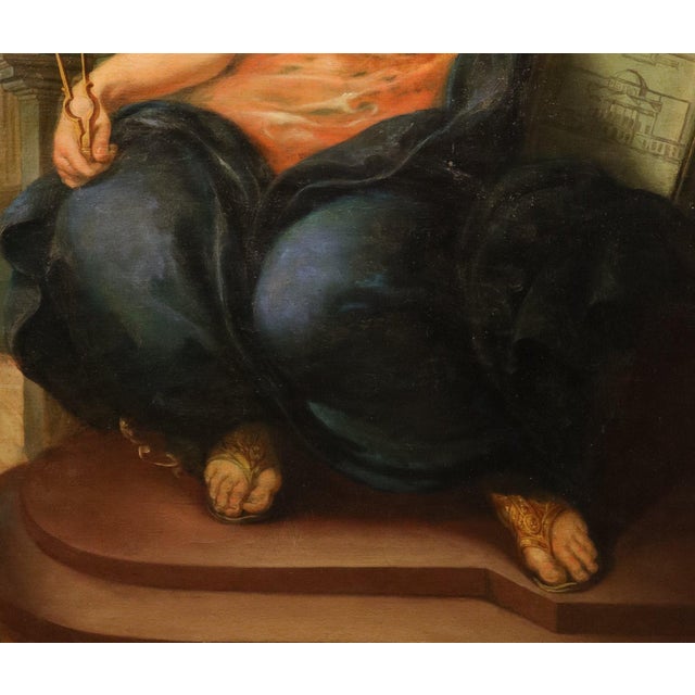 Theodoor Van Thulden, Allegory of Architecture, 1660, Oil on Canvas For Sale - Image 11 of 15