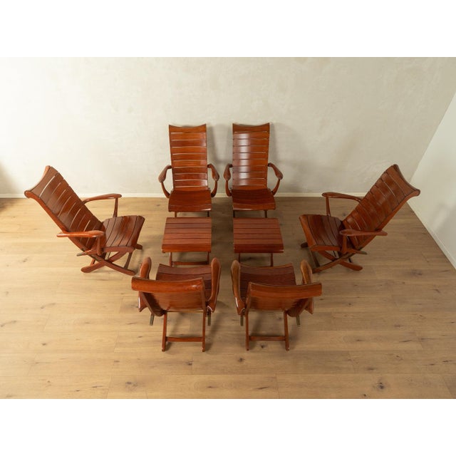 Garden Furniture Set by Triconfort, 1980s, Set of 9 For Sale - Image 3 of 17