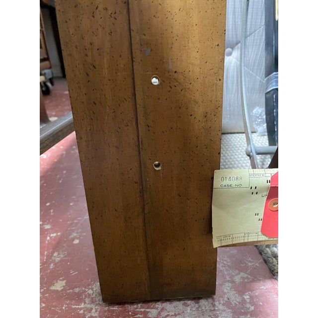 Wood Mid 20th Century Pair Vintage Hollywood Regency Twin Headboards by Heritage For Sale - Image 7 of 7