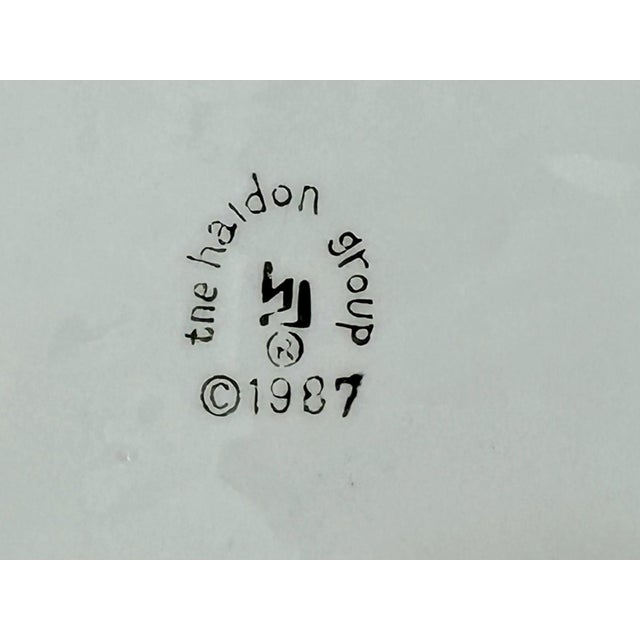 Ceramic Vintage 1980s Hand Painted Bunny Rabbit Planter For Sale - Image 7 of 7