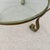 Labarge Vintage Hollywood Regency Brass & Glass Plant / Pastry Stand Display Shelving For Sale - Image 4 of 12