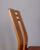 Wood Vintage Italian Wood and Leather Chairs, 1950s, Set of 4 For Sale - Image 7 of 13