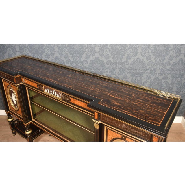 English Coromandel Cabinet by Lamb of Manchester For Sale - Image 11 of 17