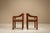 Dining Chairs in Stained Ash and Green Leatherette, Italy, 1970s, Set of 6 For Sale - Image 6 of 13