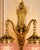 Purple 1980s French Louis XVI Gold Purple Crystal Wall Lamps Sconces-Pair For Sale - Image 8 of 14