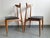 1960s Vintage Scandinavian Chairs in Beech and Black Skai, 1960s, Set of 4 For Sale - Image 5 of 17