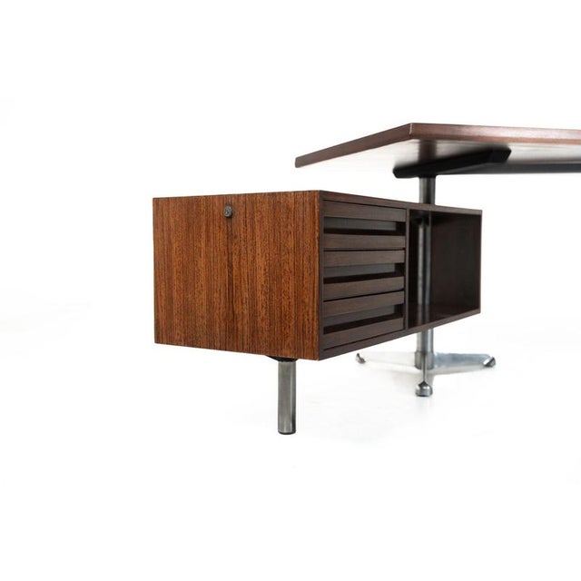 T96 Boomerang Desk by Osvaldo Borsani for Tecno, Italy, 1956 For Sale - Image 6 of 18