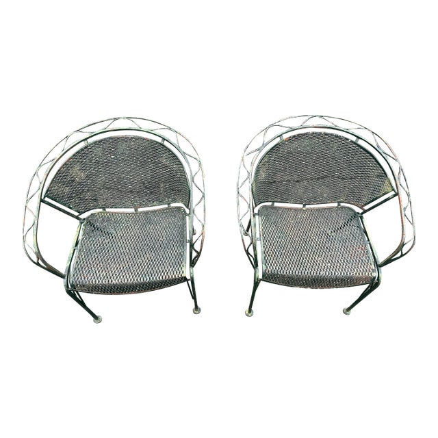 2 Vintage Woodard Chairs, Attributed For Sale