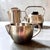 Silver Vintage Coffee & Tea Service in Stainless Steel by Carla Nencioni & Armando Moleri, 1960s For Sale - Image 8 of 18