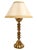 Randy Esada Designs for Prospr Carved Italian Varella Gilt-Wood Table Lamp by Randy Esada Designs For Sale - Image 4 of 4