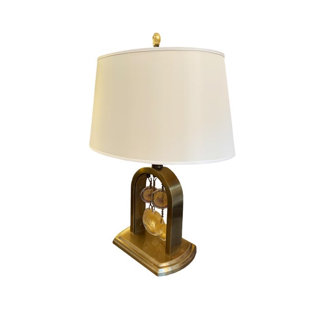 Baker Furniture Company Syro Table Lamp With Murano Glass, Designed by Laura Kirar For Sale - Image 4 of 9