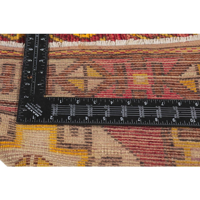 Vintage Turkish Oushak Rug Runner - 04'00 X 07'09 For Sale In Dallas - Image 6 of 9
