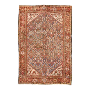 Antique Persian Rug. 8'10"x 13'