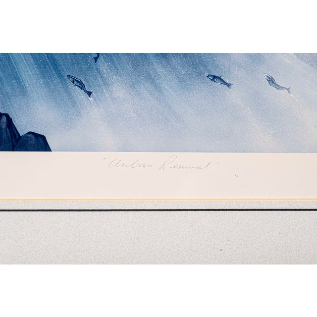 Wood 1990s Tim Wistrom “Urban Renewal” Signed & Numbered Seattle Limited Edition Print, Framed For Sale - Image 7 of 14