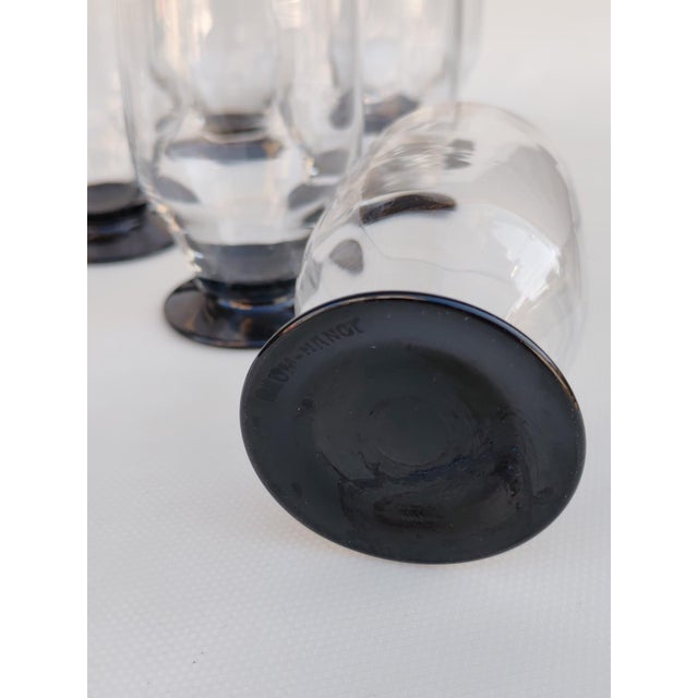 Art Deco Glass Tumblers from Daum, 1930s, Set of 10 For Sale - Image 4 of 8