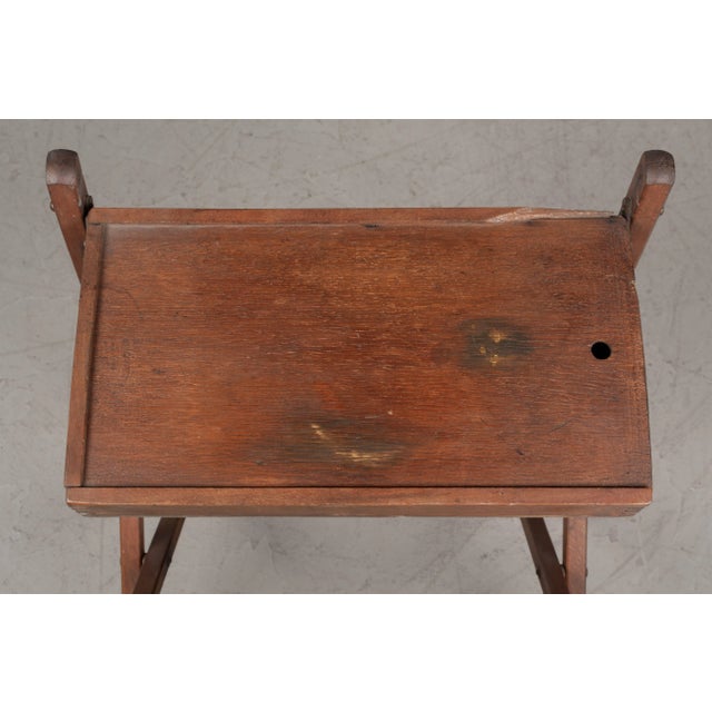 French Folding Child's Desk and Chair For Sale - Image 10 of 11