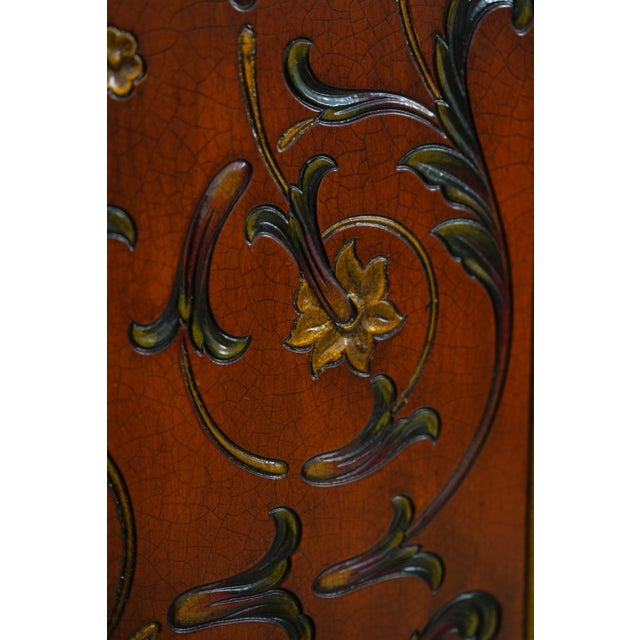 1990s Theodore Alexander Neoclassical Room Divider Screen For Sale - Image 5 of 13