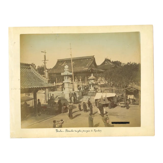 Unknown, Ancient Views of Kobe, Vintage Album Print, 1890s For Sale