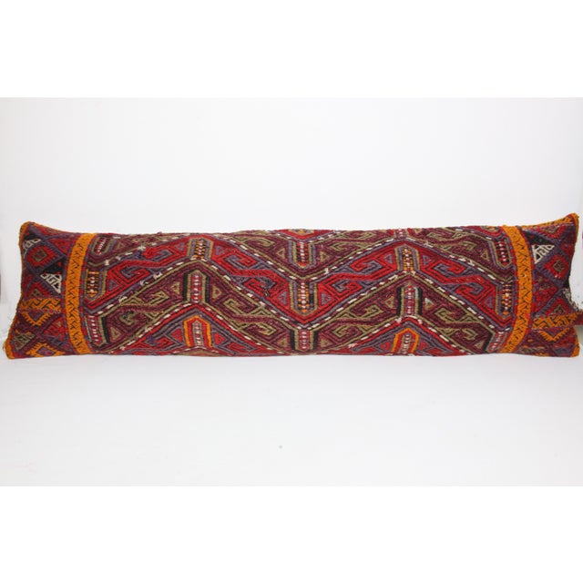 Here i am listing a 100% Handmade Flatweave Kilim pillow cover made from old vintage Turkish kilim. It has been...