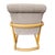 1970s Vintage 70s MCM Style Bentwood Cantilever Upholstered Dining Chairs Set of 6 For Sale - Image 5 of 18