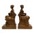 Neoclassical Style Jennings Bronze Bookends a Pair For Sale