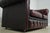 Animal Skin Chesterfield Tufted Leather English Loveseat For Sale - Image 7 of 18