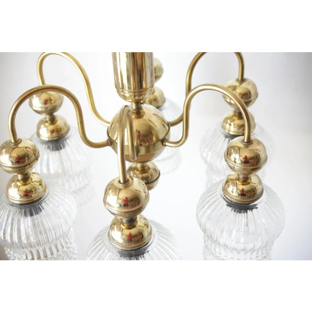 Very good condition. Thoroughly cleaned, polished and checked. No damage to glass shades. Body bears some light marks of...