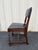 Antique Oak Barley Twist Dining Chairs- Set of 5 For Sale - Image 9 of 12
