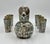 1960s 1960s Mexican Alpaca Silver & Abalone Bird of Paradise Pitcher Set - 7 pcs For Sale - Image 5 of 18