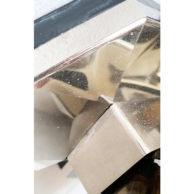 Vintage German Space Age Chrome & Glass Wall or Ceiling Lamp by Motoko Ishii for Staff, 1970s For Sale - Image 13 of 18