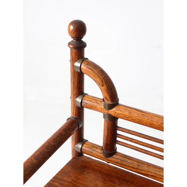 Wood Antique Etagere Shelf Stand For Sale - Image 7 of 12