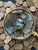 Early 21st Century When the Moon Ascends by Bryanna Marie | Oil On Coin of a hare in a moonlit forest setting For Sale - Image 5 of 5