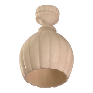 Pottery Barn Noah Fluted Light Pendant For Sale