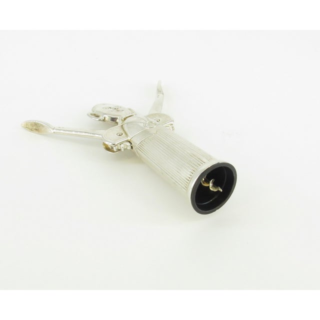 Pierre Sommelier Silverplated Corkscrew For Sale In Madison - Image 6 of 8