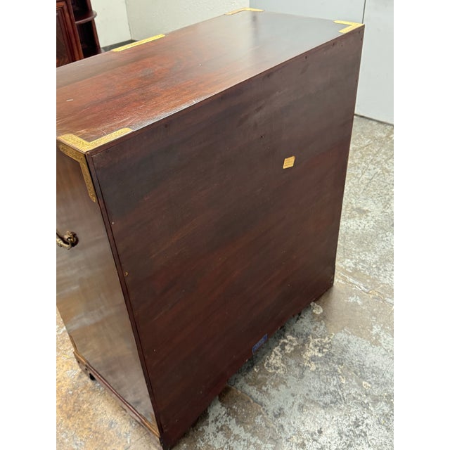 Lord Co. Japanese Gilt-Mounted Tansu Chest, Vintage For Sale - Image 4 of 12