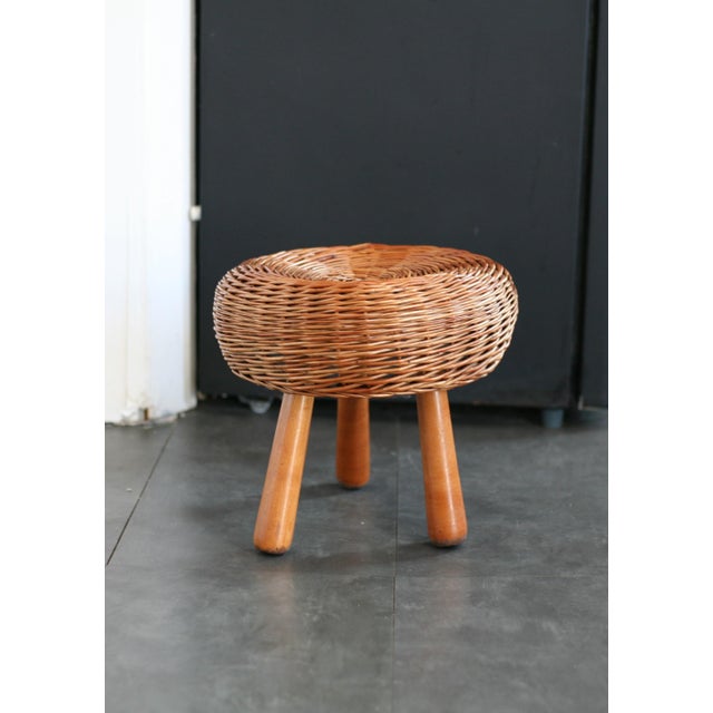 Vintage Low Stool by Tony Paul, 1950s For Sale - Image 6 of 13