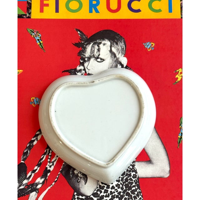 1980's Fiorucci Italy Heart Vide Poche For Sale In Miami - Image 6 of 8